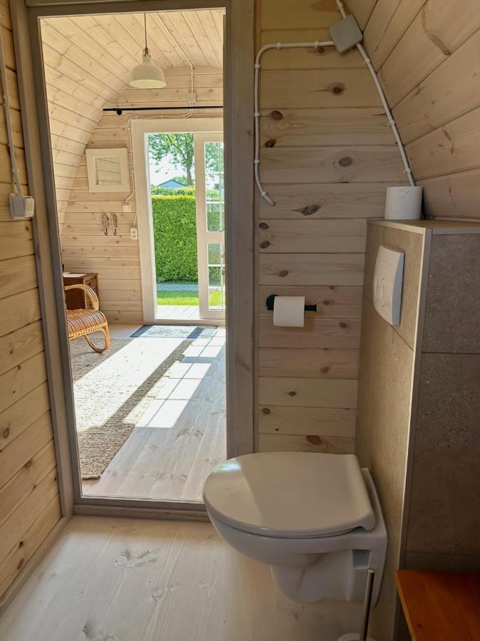 Lodge, Een Super Knus Tiny House, Nabij Vaarwater En Haven! Belt-Schutsloot Dış mekan fotoğraf