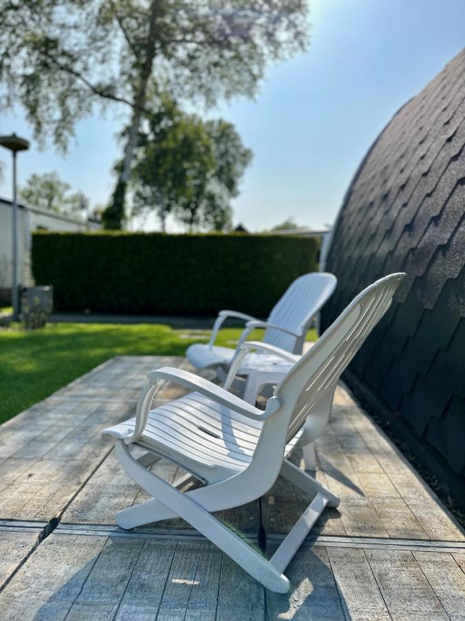 Lodge, Een Super Knus Tiny House, Nabij Vaarwater En Haven! Belt-Schutsloot Dış mekan fotoğraf