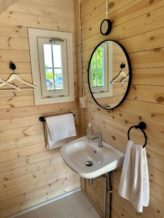 Lodge, Een Super Knus Tiny House, Nabij Vaarwater En Haven! Belt-Schutsloot Dış mekan fotoğraf